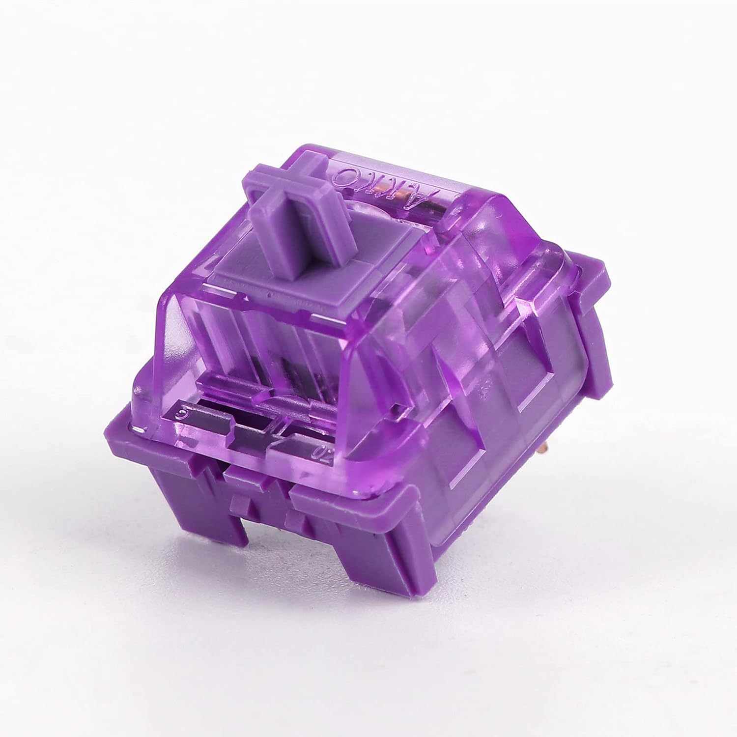 EPOMAKER AKKO CS Lavender Purple Tactile Mechanical Keyboard Switches Set, Handlubed, 36gf, 3