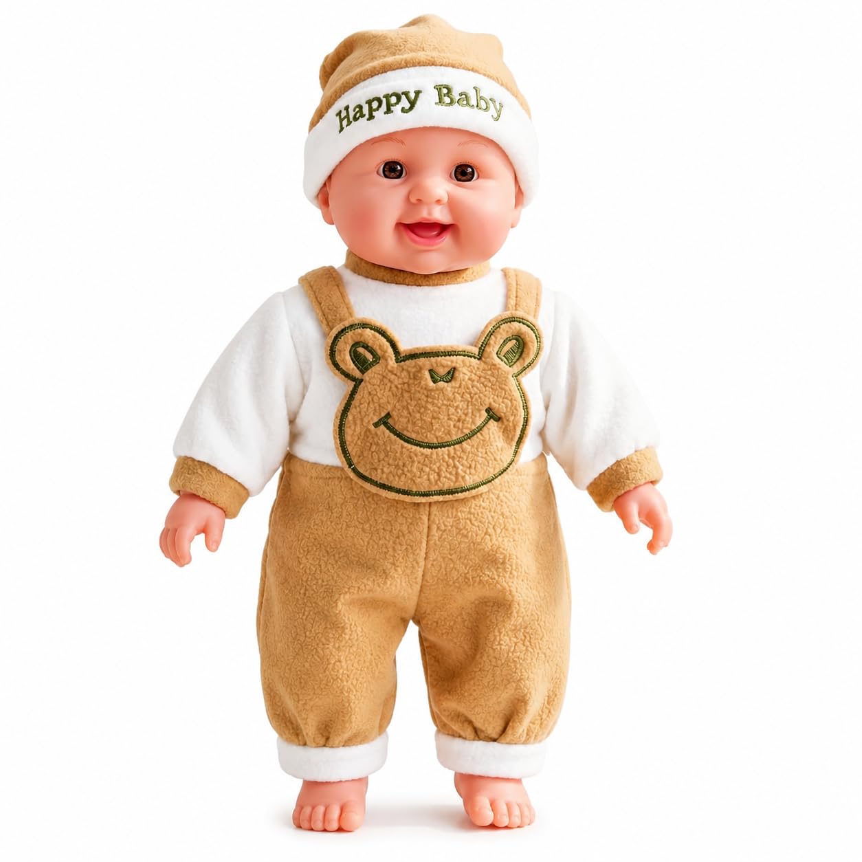 ABSTER Cute Baby Boy Musical Talking Plush Toy | Touch Sensor Singing Interactive Toy for Kids | Soft Stuffed Musical Toy for Boys & Girls | Colour & Dress as per Stock | 46 cm-image-42