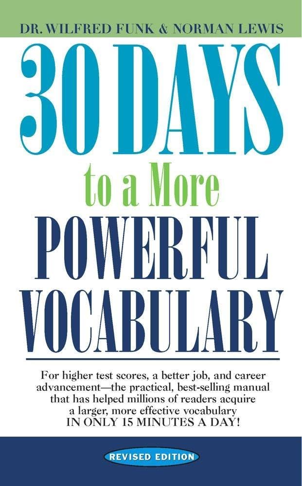 30 Days To More Powerful Vocabulary