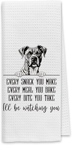 Miniatura 11 de Toallas de cocina Dibor Goldendoodle, toallas de cocina Goldendoodle, toallas de mano de tela divertidas para cada comida que haces para perros,