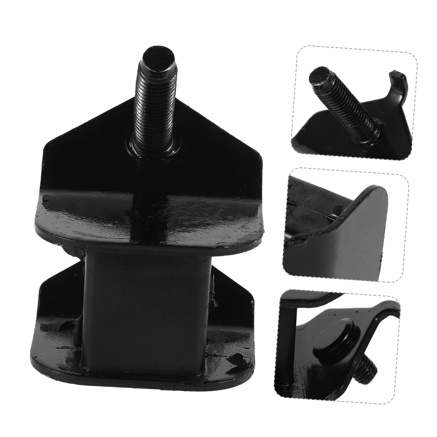 Supporti Motore Generatore 4 Pezzi in Gomma e Ferro 188f 190f Antivibrazione Riduce Rumore per Motori da 2kw a 3kw