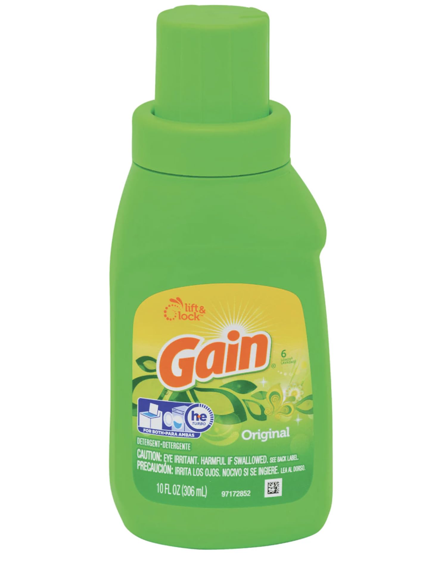 Gain Liquid Detergent, Original Scent, 10 Ounce