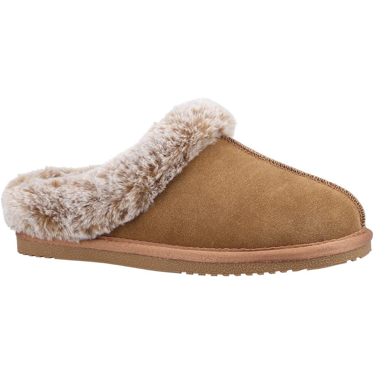 Hush Puppies Women's Amara Slippers, Tan, 7