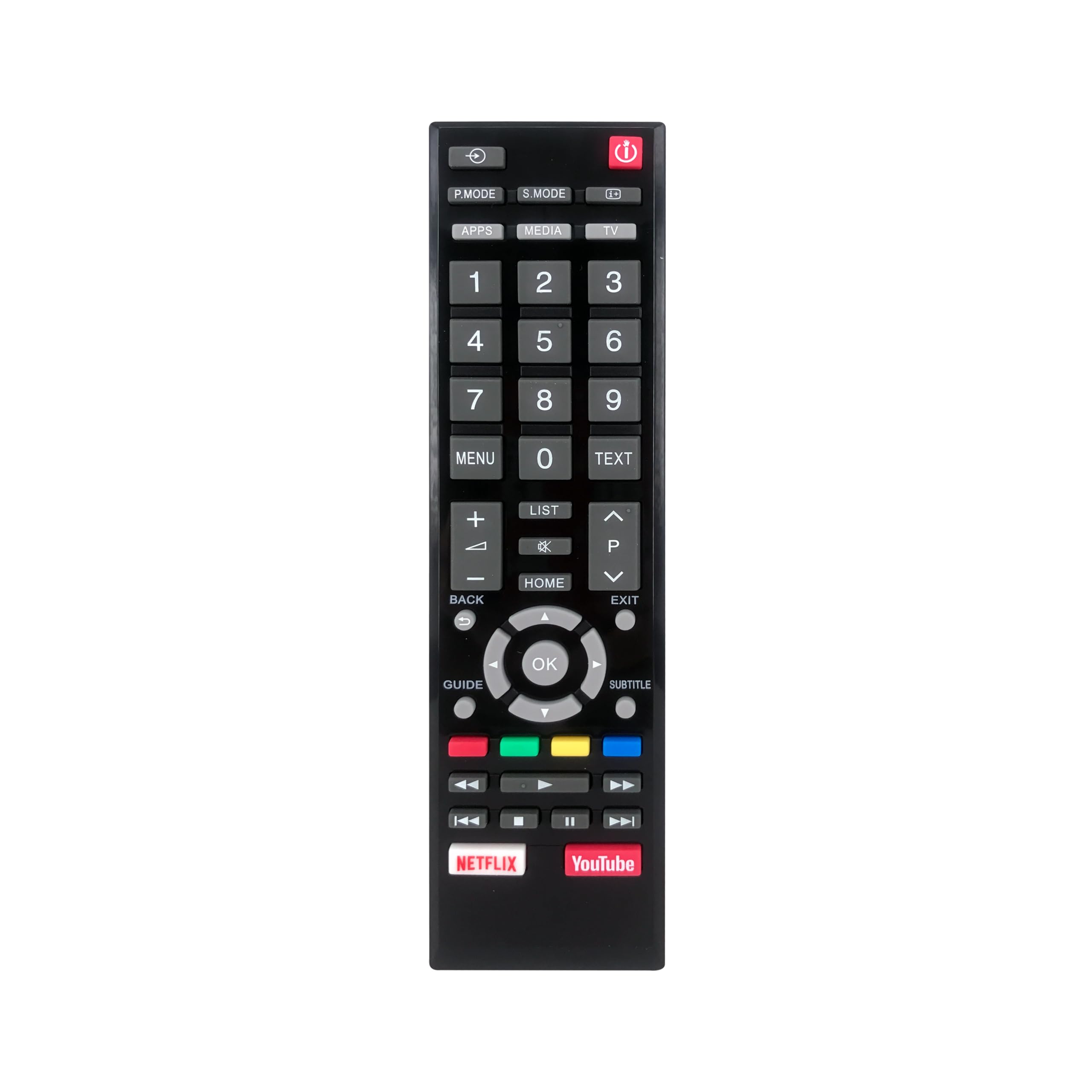L1625V Universal Remote Control Replacement Compatible with TOSHIBA Smart TV