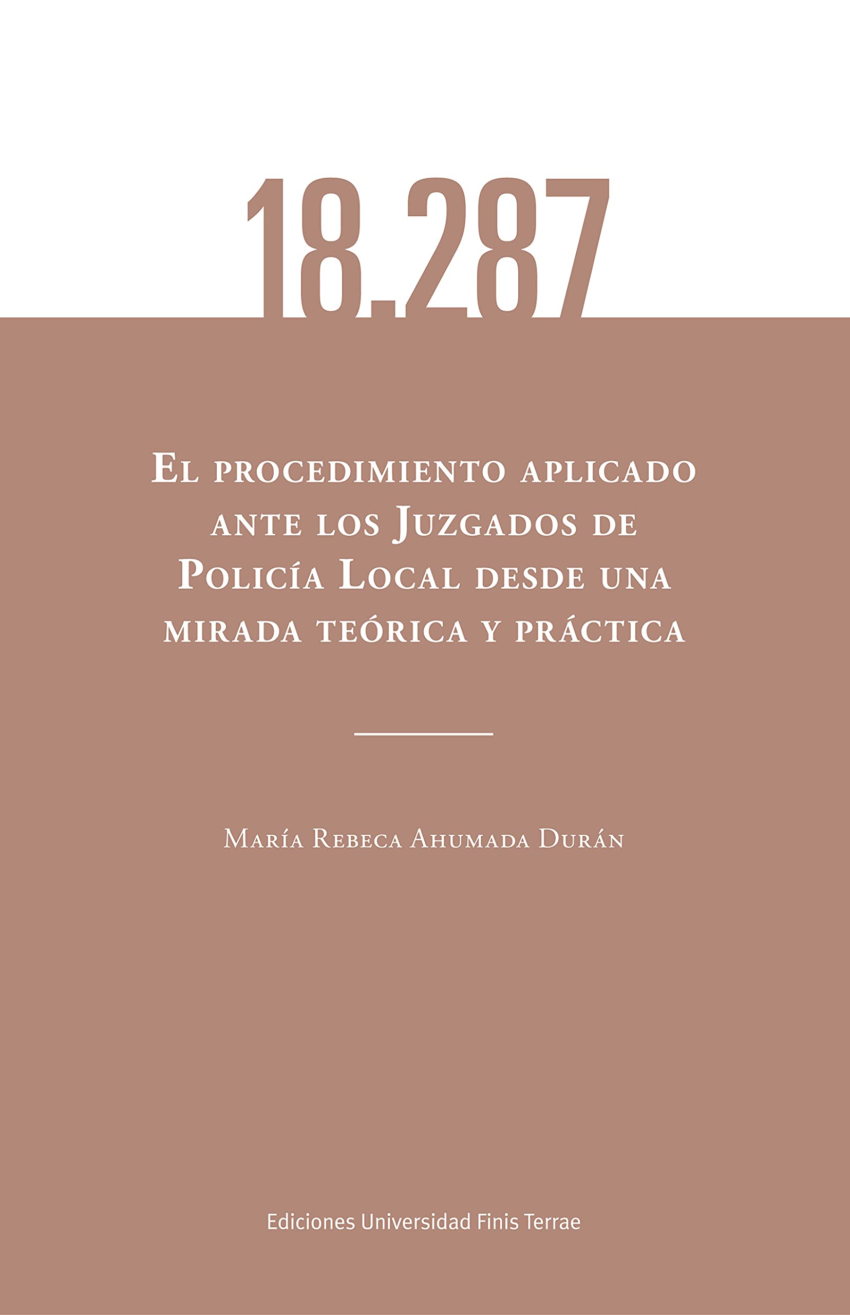 El procedimiento aplicado ante los Juzgados de Policía Local desde una mirada teórica y práctica. (Spanish Edition)
