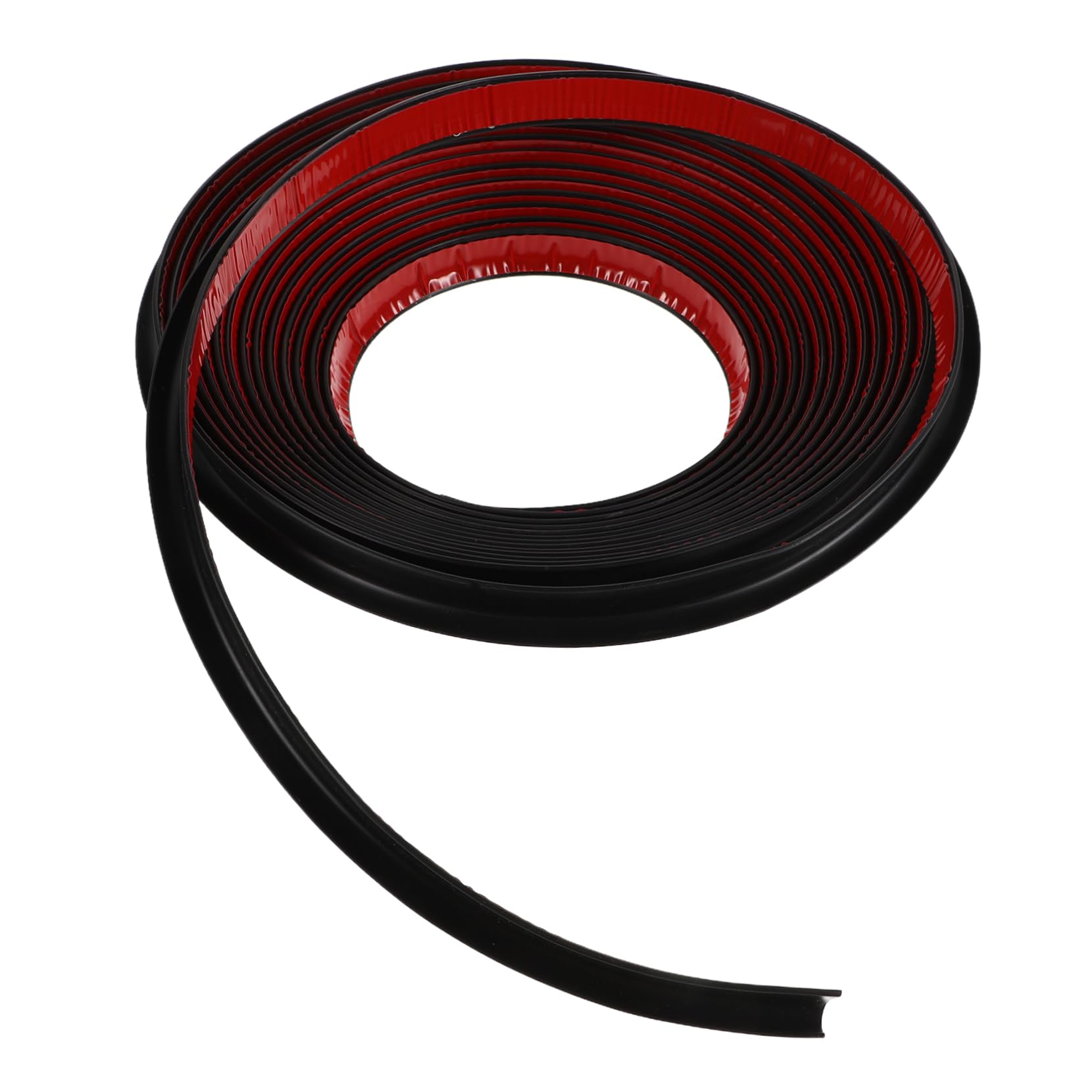 Zerodeko Canal de Goteo en J para Techo RV, PVC Negro, Desviador