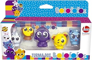 Lider Brinquedos BONECOS DEDOCHES BOLOFOFOS, Multicor