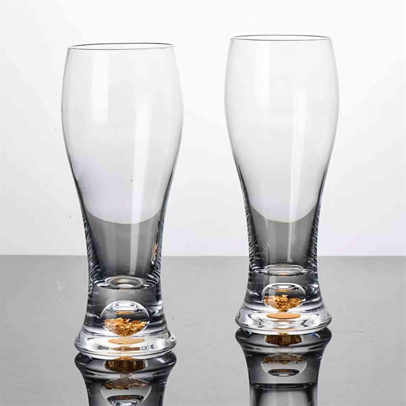 Vasos de cocina Vasos de cerveza cristal, vaso pinta 11/16 oz for artesanal para zumos(Pequeño)