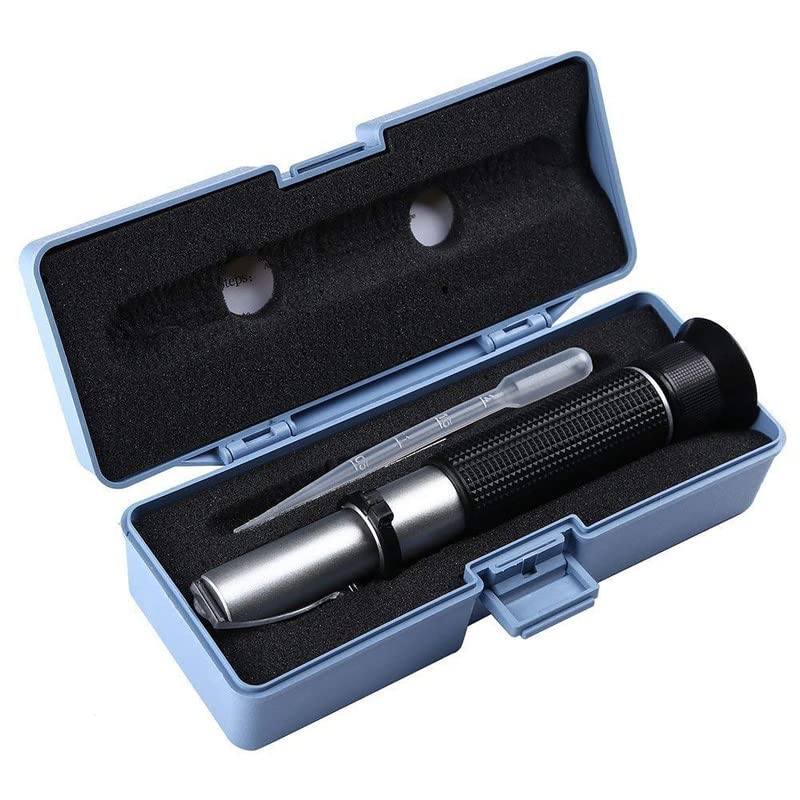 Erma Labsoul Portable Handheld Refractometer Salinity(0-100%) ATC Salinometer Seawater Salinity Refractometer with Measuring Range 1.00-1.07 Specific Gravity. By 10 (B0BC95KJ1N) Amazon Price History, Amazon Price Tracker