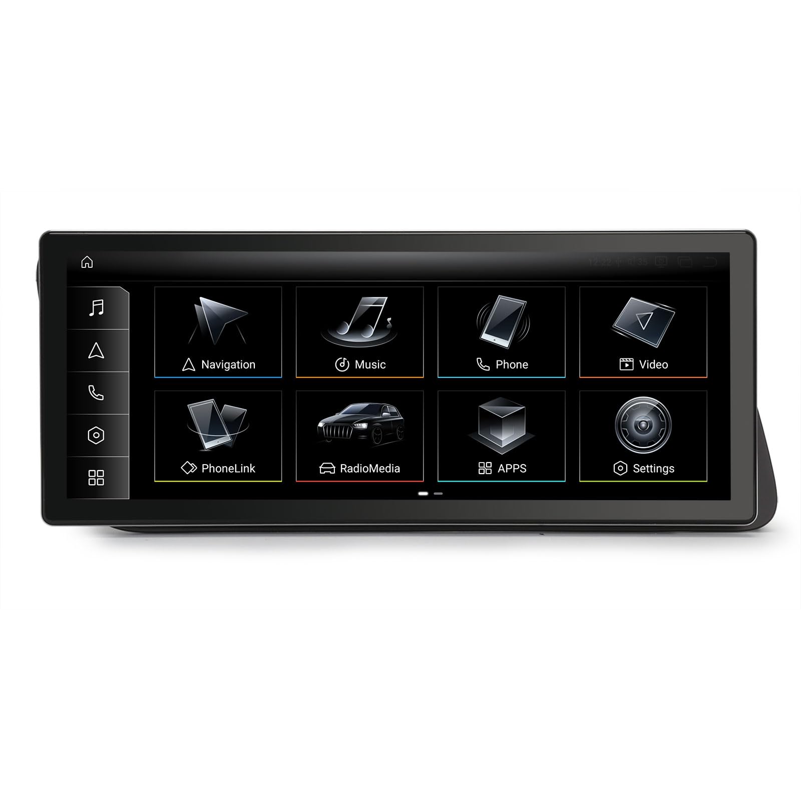 Erisin 10,25" 8-rdzeniowy 4 GB + 64 GB Android 13.0 radio samochodowe, nawigacja GPS do Audi Q5 (2009-2017), wysoka konfiguracja, obsługuje CarPlay IPS Touch Screen OEM radio Bluetooth DAB+ Android