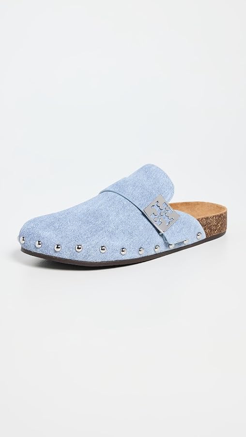 【送料&関税込】Tory Burch Mellow Stud Mules Mellow Studded Mule: Women's Designer Flats | Tory Burch