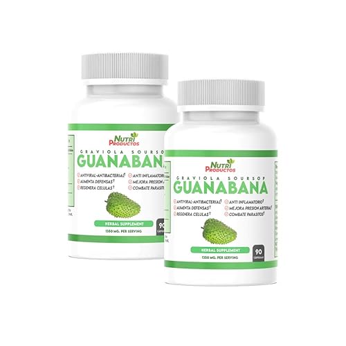 Nutrisalud Products Capsulas de Guanabana Extra potente 1350mg per Serving.