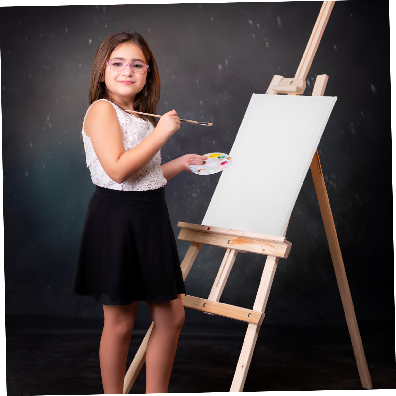 Tavole da Pittura in Cotone Bianco 12 Pezzi per Artista