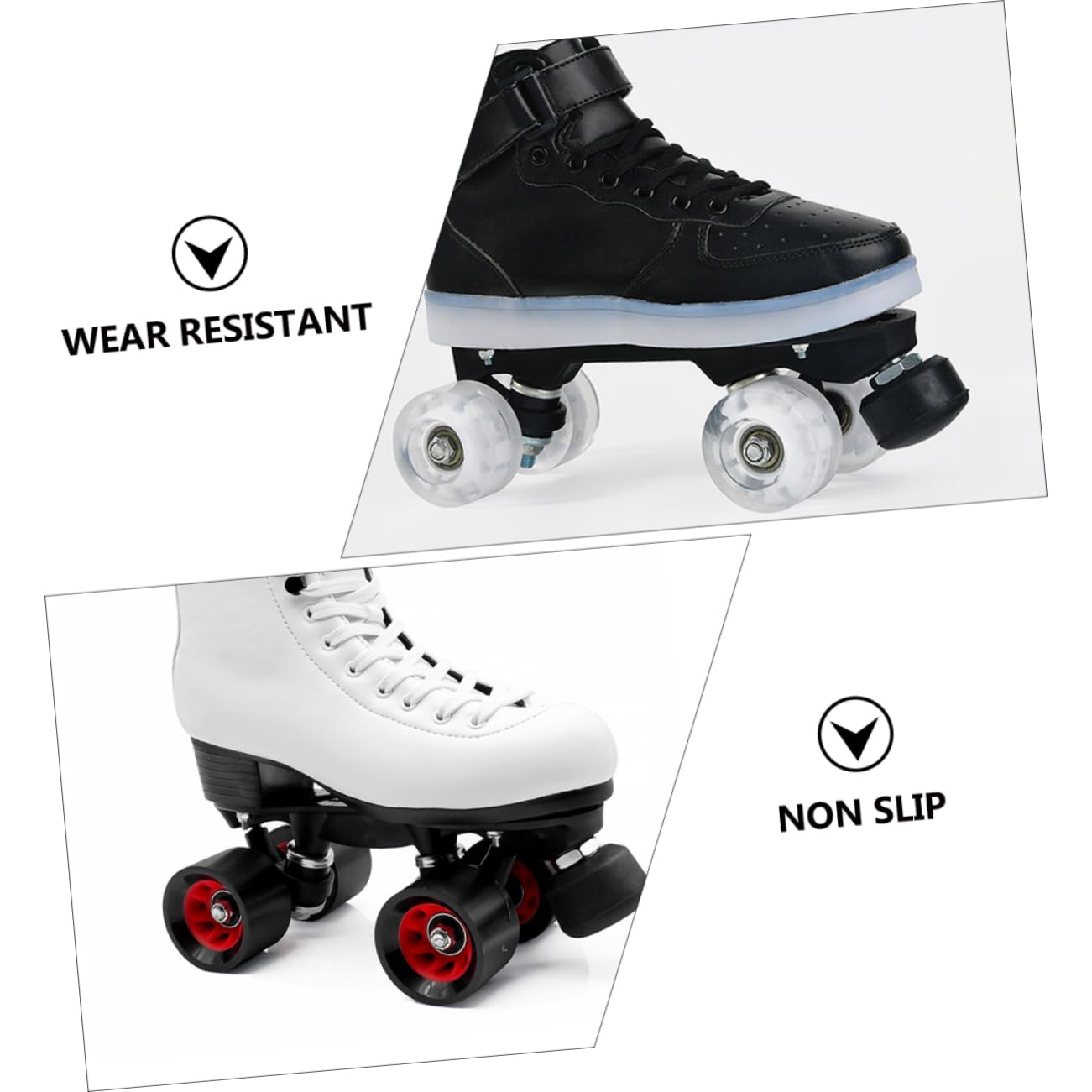 FOYTOKI Roller Skates Stops Toe Guards Versatile Brake Block for Roller Skates Accessories