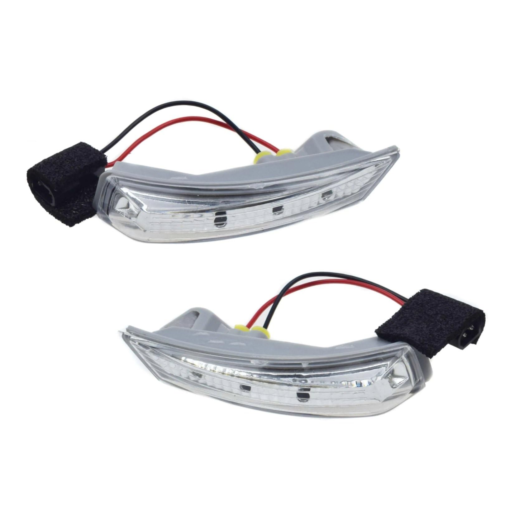 Compatible Con Chrysler Para Voyager V 2008 2009 2010 2011 2012 2013 Indicador De Espejo De Ala De Automóvil Luces De Señal Giro De Automóvil OEM: 68052078AA 68052078AB intermitentes laterales