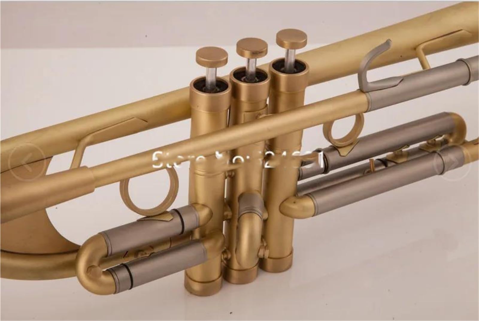 Trąbka Dla Początkujących Profesjonalny Instrument Dęty Blaszany Bb Z Futerałem