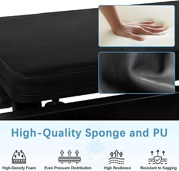 Pilates Reformer Machine for Home Foldable Pilates Reformer Core Bed Equipment Machine for Gym Yoga Workout Indoor Pilates Exercise Equipment Training Weight for All Level Users,Black