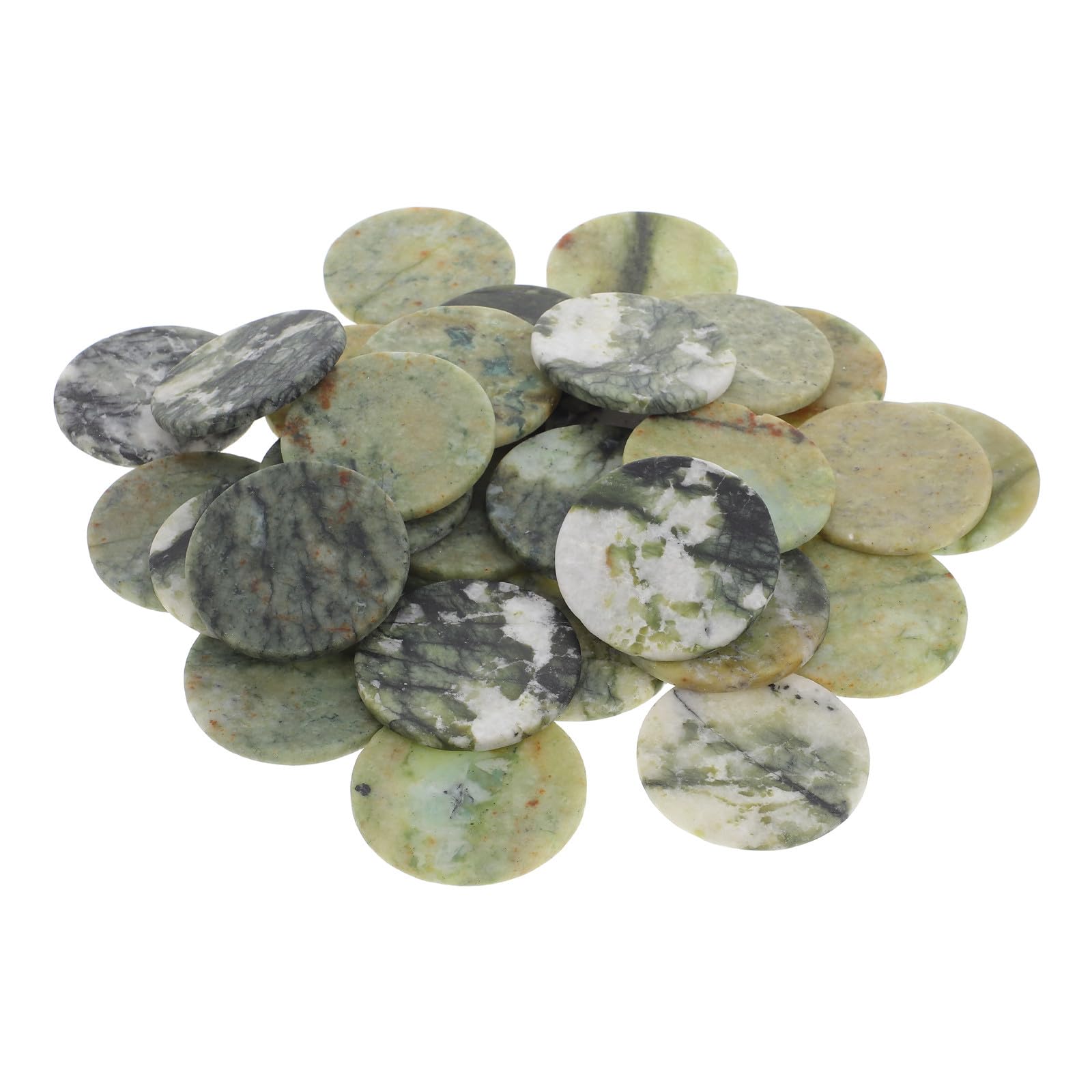 Gatuida 50 Piedras para lanzar al Agua - Rocas Planas Naturales de río