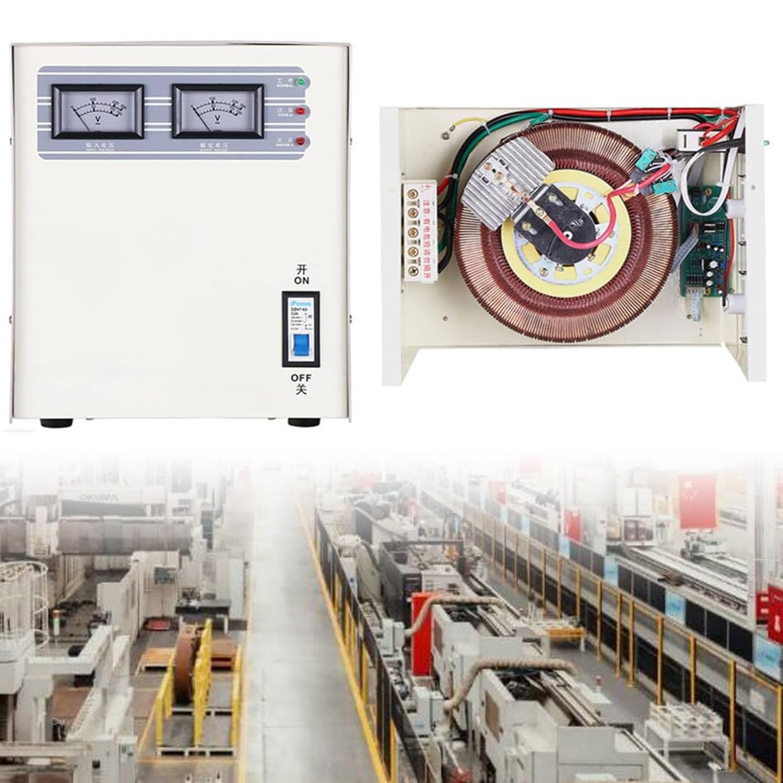 Automatyczny stabilizator napięcia, jednofazowy przekaźnik do użytku domowego, wejście 150–260 V, wyjście 220 V, regulator napięcia AC do niestabilnych urządzeń gospodarstwa,3000W
