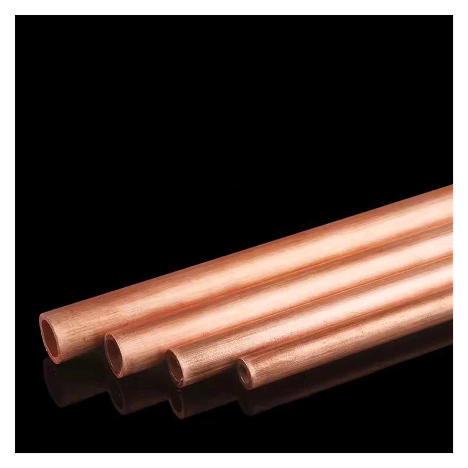 1 Tubo Di Rame Rosso, Diametro Esterno 11/12/13/14/15/16/17/18/20 Mm, Lunghezza 100/250/500, Metallico Dritto(500mm,OD 16 x ID 14mm)