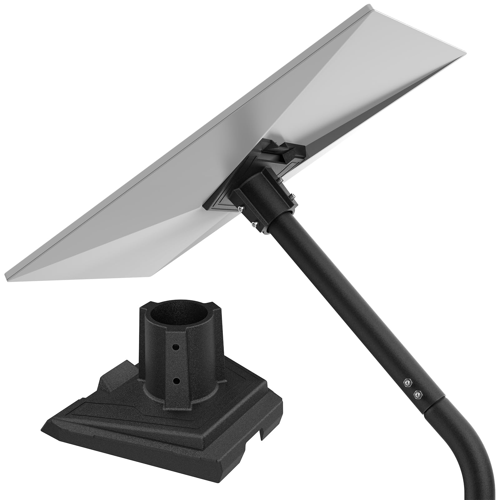 DEEBYCOO Pipe Adapter for Starlink Gen 3, Thickened Aluminum Alloy Pole Mount Adapter Compatible with Starlink Standard Dish