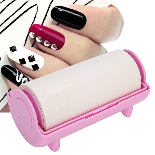 Miniatura 6 de Kit de sellos de uñas, papel de hoja absorbente de aceite, herramienta de eliminación de patrones de sellos de uñas, herramienta de manicura para
