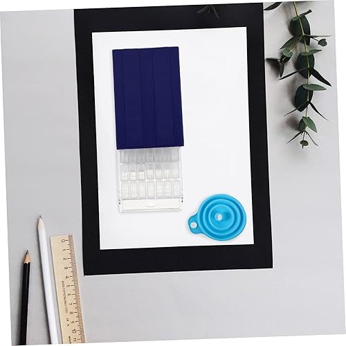 Miniatura 8 de KJHBV Herramientas de bricolaje, 1 juego de caja de almacenamiento de plástico, caja organizadora de dijes de uñas, juego de uñas, contenedor de