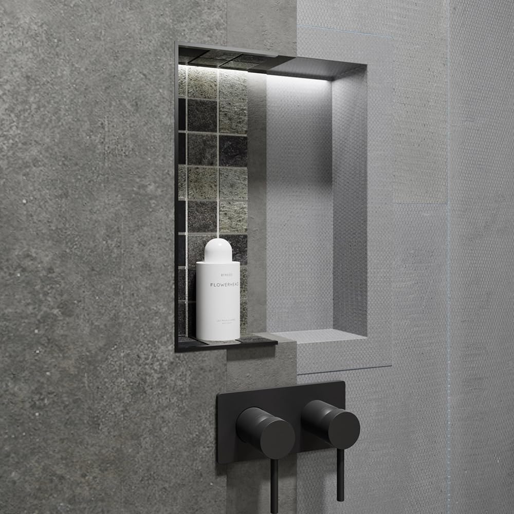 Niche de douche à carreler - 80 x 30 x 9 cm