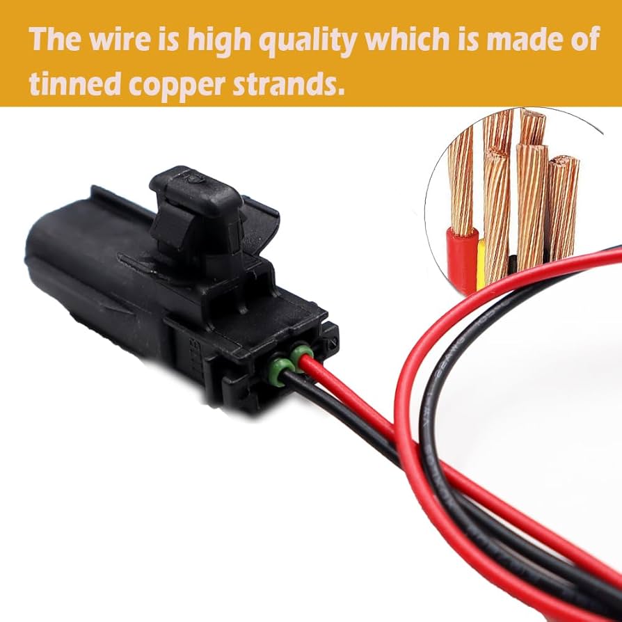 ●THA UNDA Amazon.com: LIZAPUS 2-PIN Male & Female ABS Wheel Speed