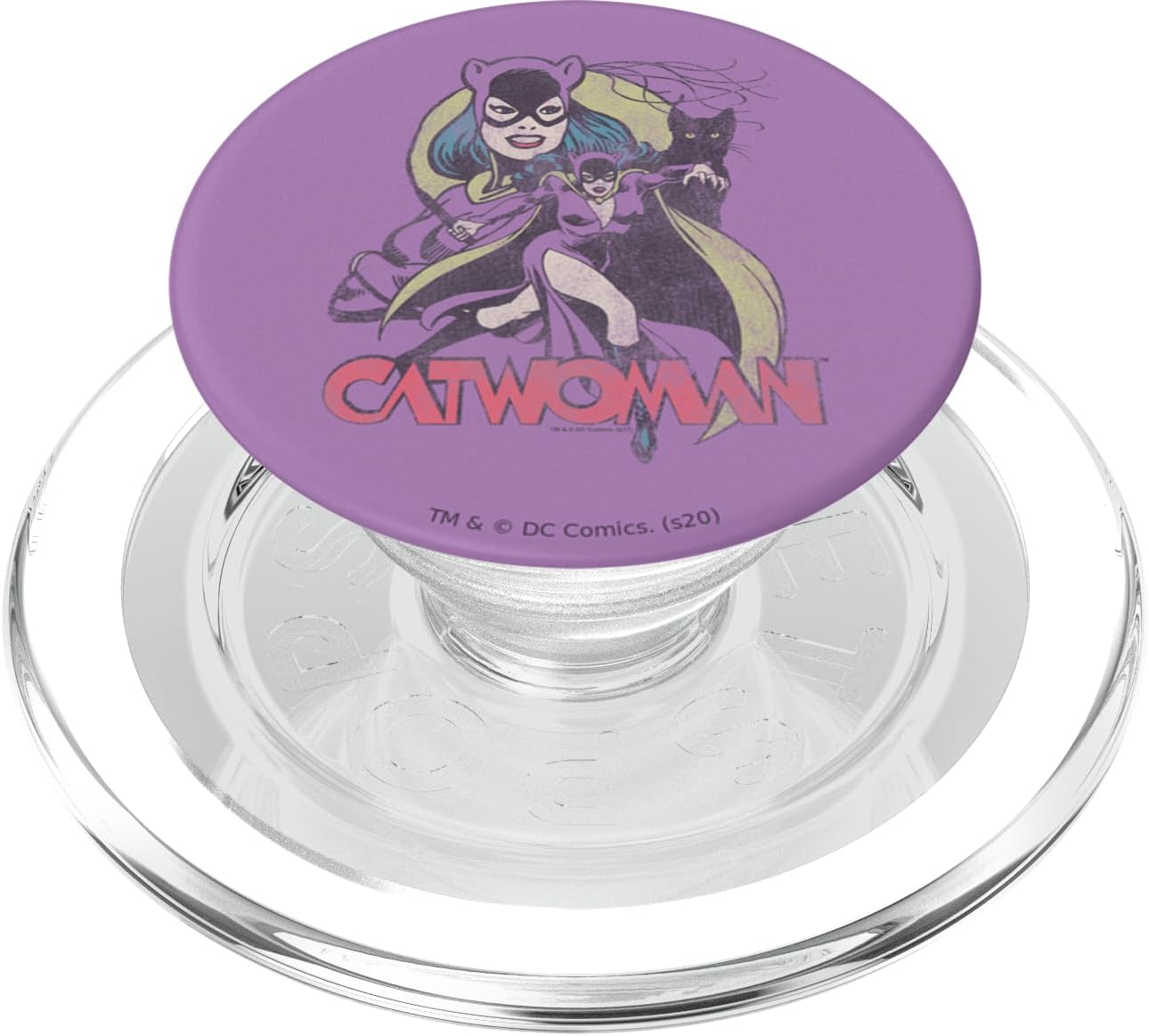 Batman Catwoman Three Cats PopSockets MagSafe PopGrip for iPhone