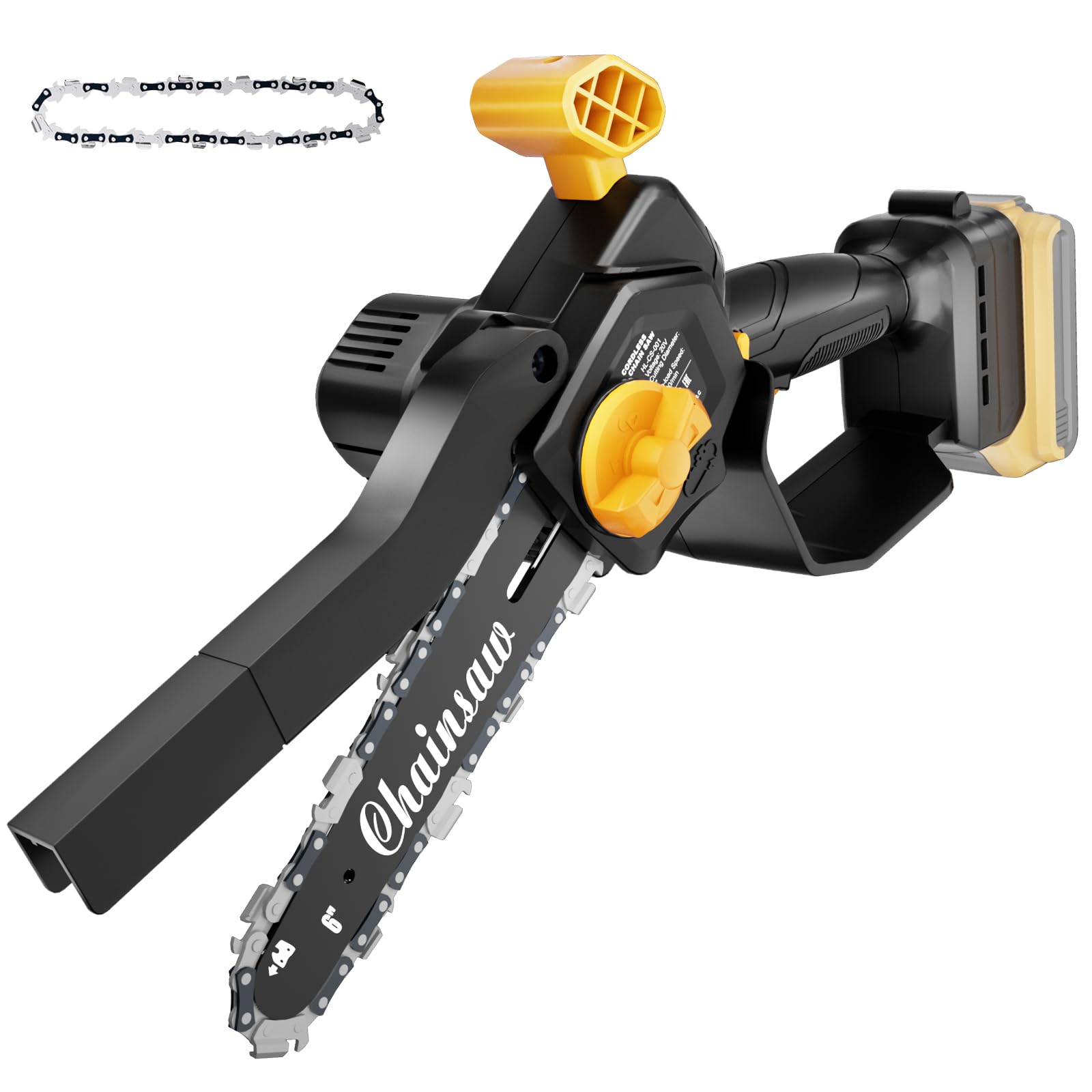 Photo 1 of ***BATTERY NOT INCLUDED **** 6-Inch Mini Chainsaw Compatible with DeWalt 20V Battery