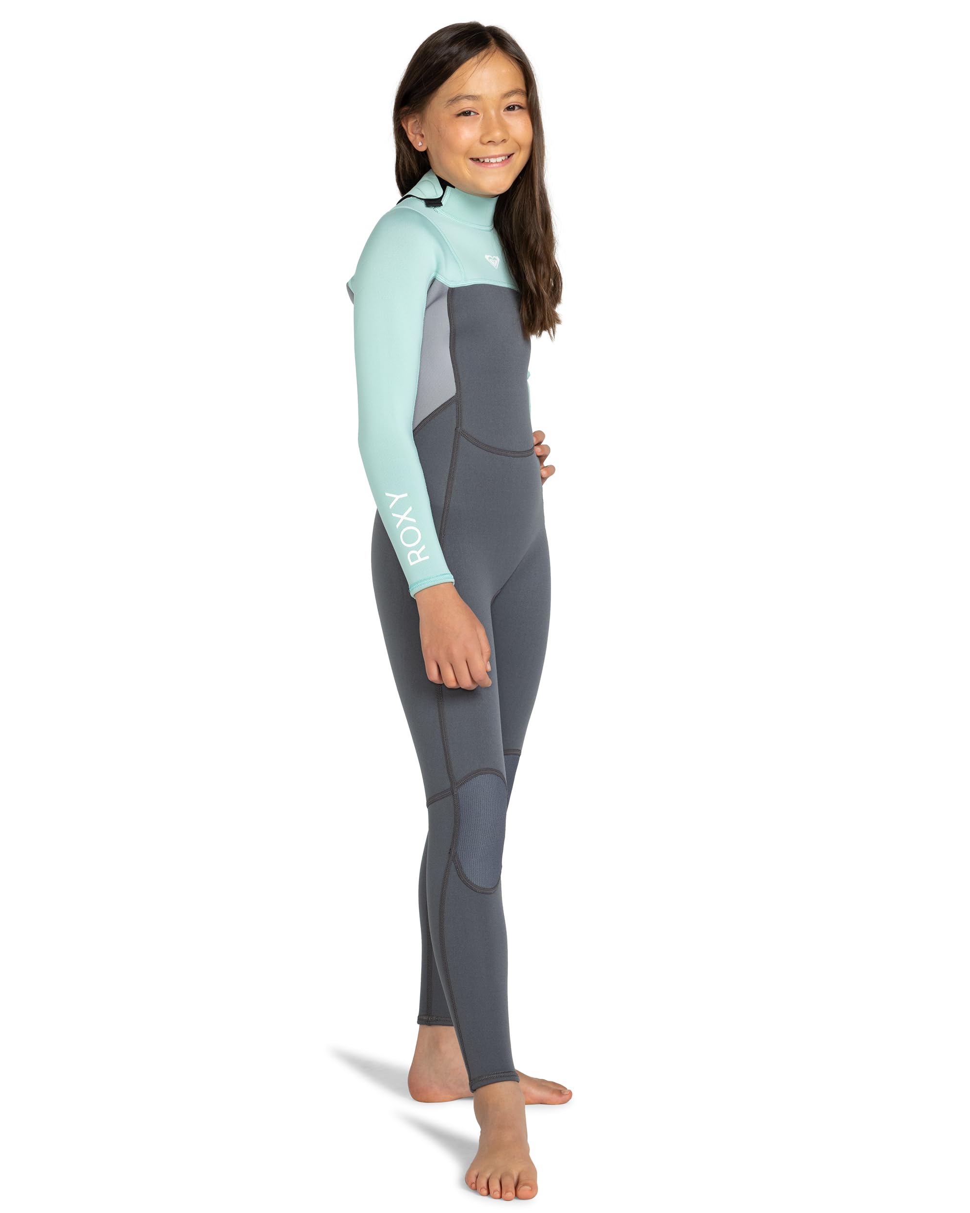 Roxy 3/2 Prologue Girl BZ FLT Trajes de Neopreno, Ice Green, Estándar Niña