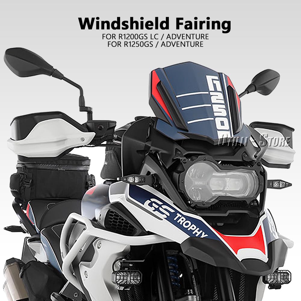 Windscreen, M, tinted, for BMW R1250GS/ R1250GS Adventure/ R1200GS (LC)/ R1200GS Adventure (LC) | : Online shop for motorbike accessories