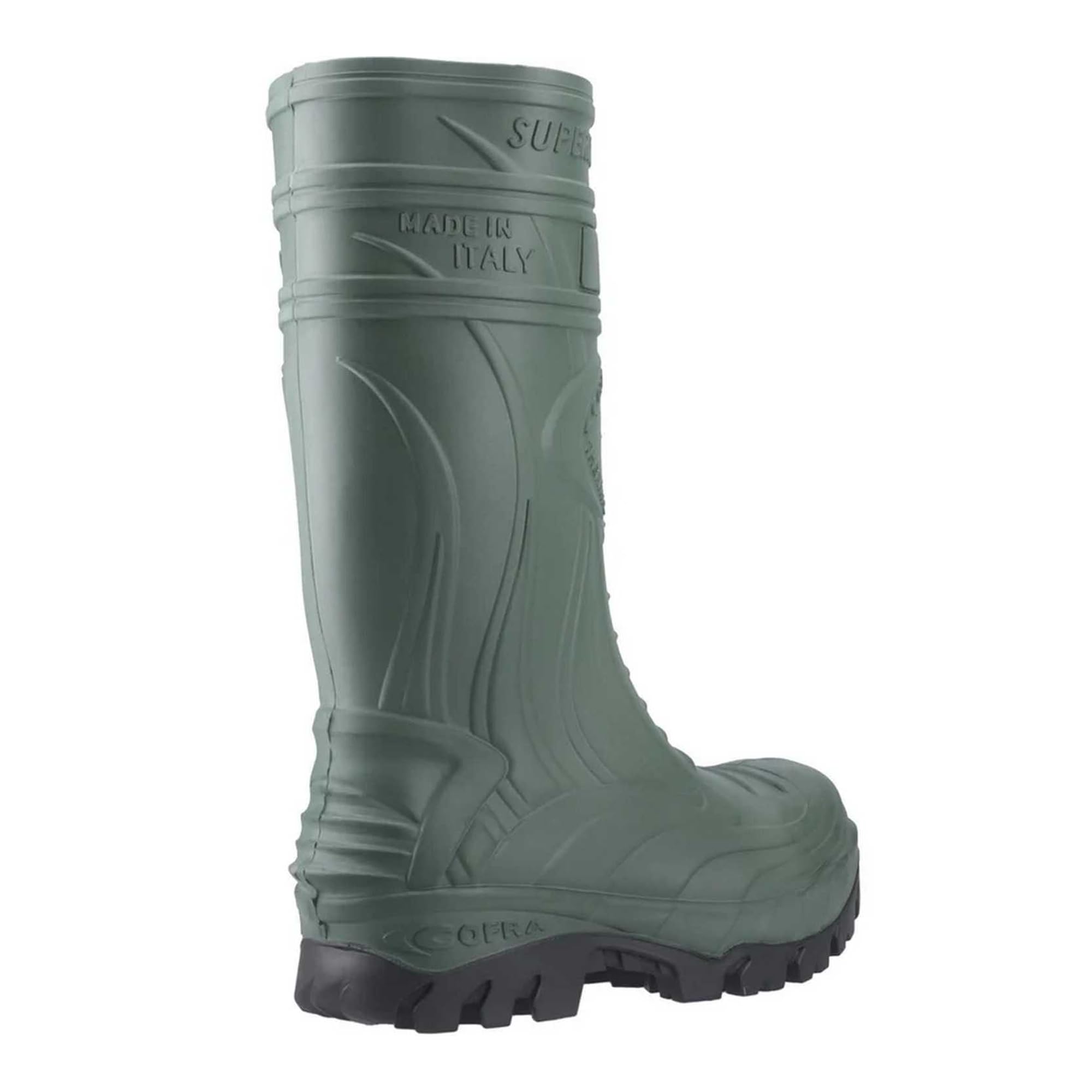 COFRA THERMIC BLACK S5S MET MISURA STIVALE PU/GOMMA ANTISTATICO Scarpa da lavoro antinfortunistica termica isolante dal freddo