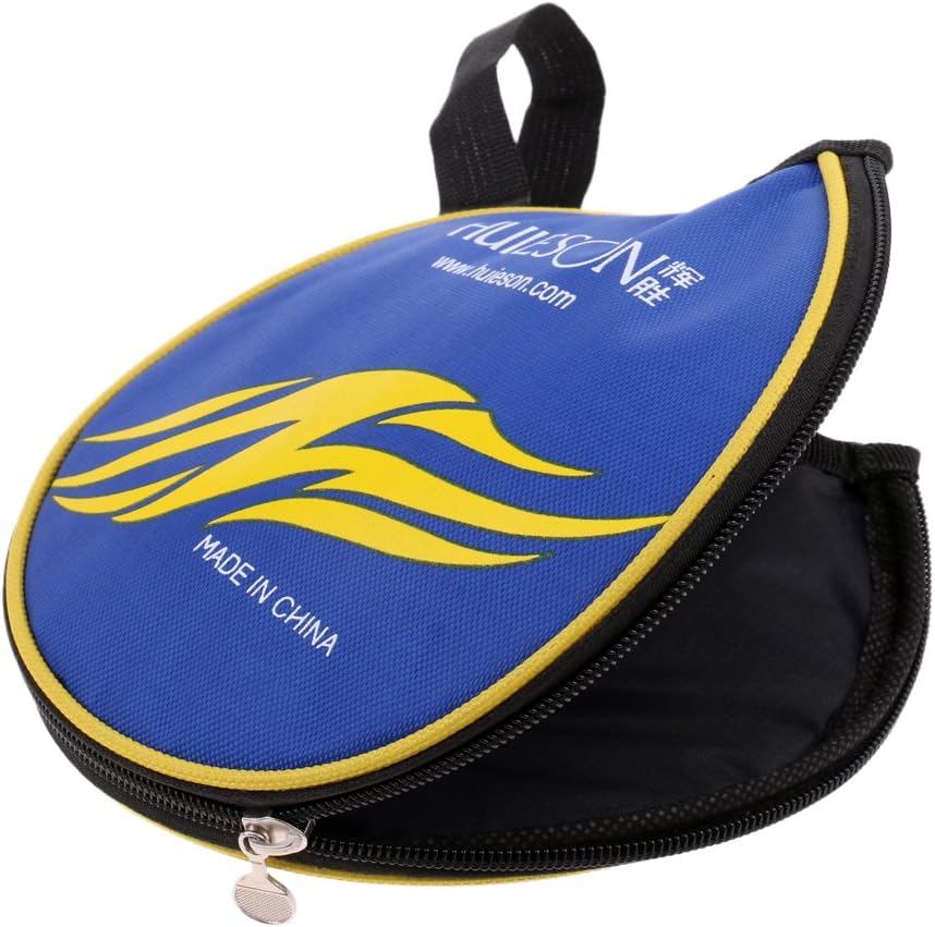 menolana Table Tennis Racket Bag Pong Paddle Bat Holder Pouch Case - Blue Yellow : Sports & Outdoors