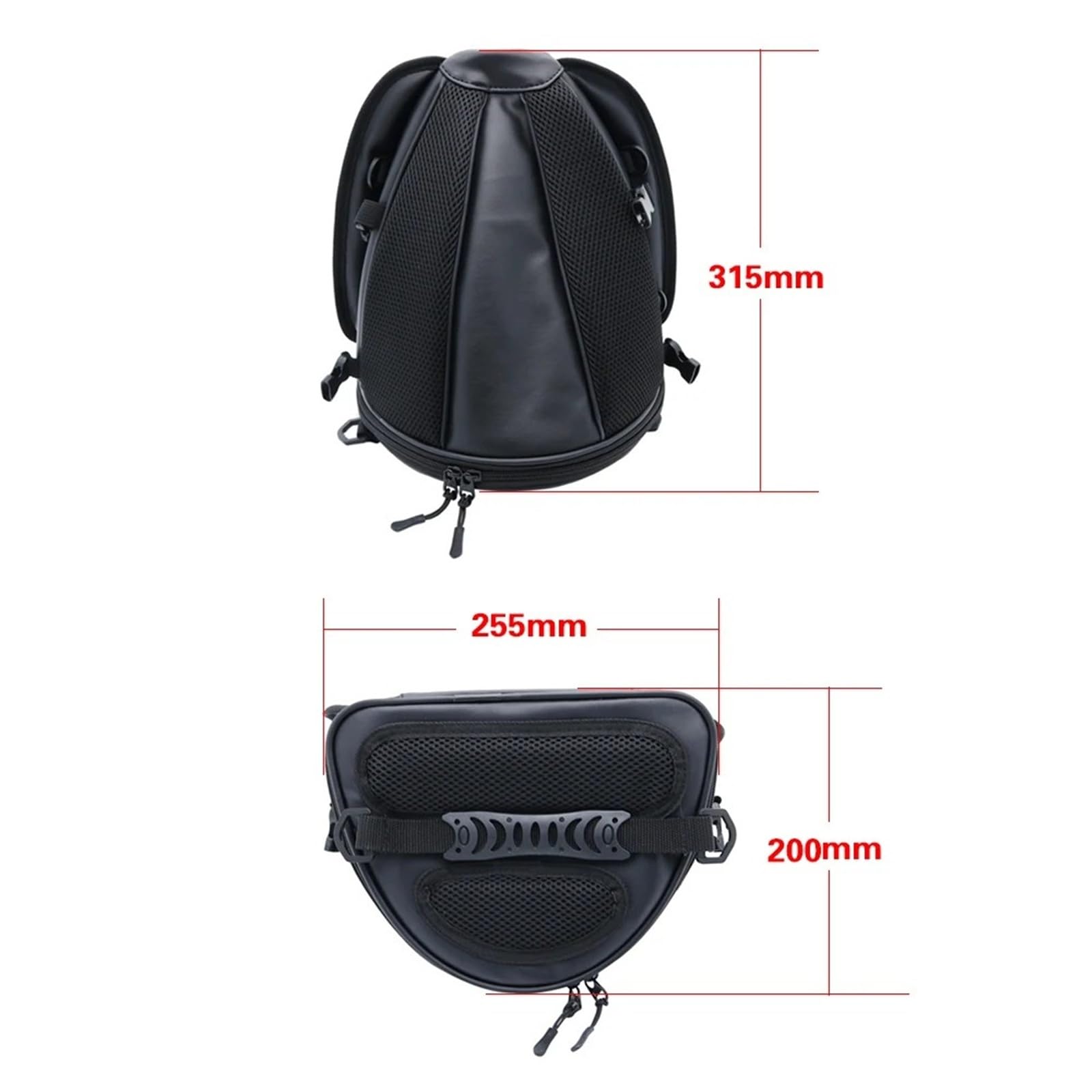 Motorradtasche Rücksitztasche, Motorrad-Hecktasche, Große Kapazität, Motocross-Fahrer-Umhängetasche Mit Regenschutz, Reise-Motorradtasche