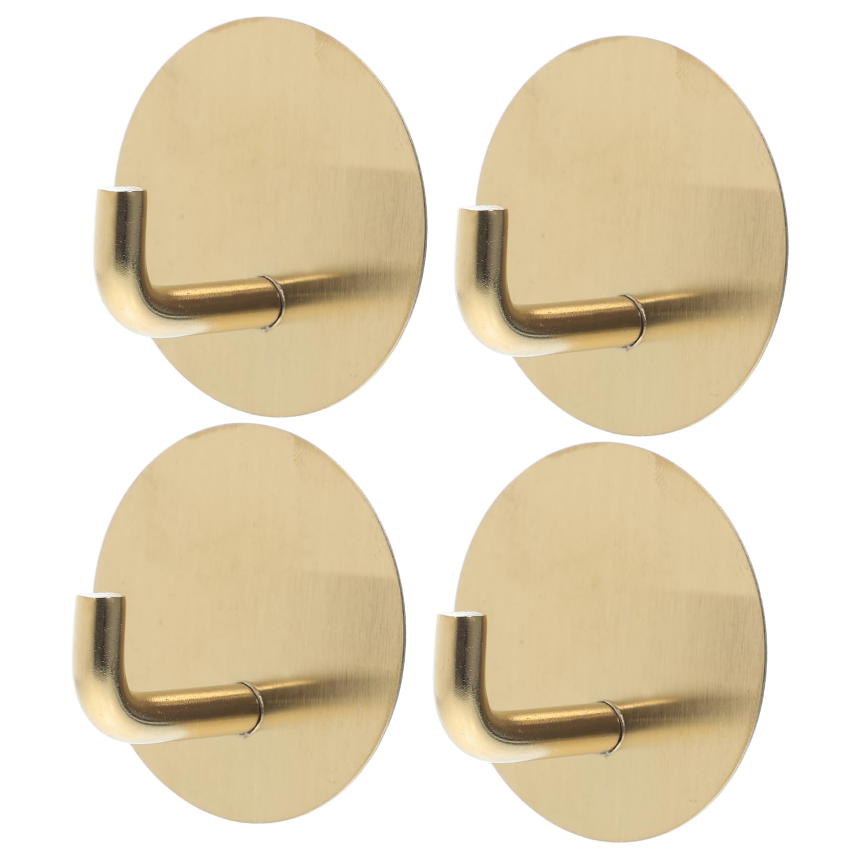 SHINEOFI Gancho Adhesivo Para Colgar Toallas Gancho Adhesivo Para Abrigos Toallero Gancho Para Puerta De Baño Para as Colgador De as Para 4 piezas x 4