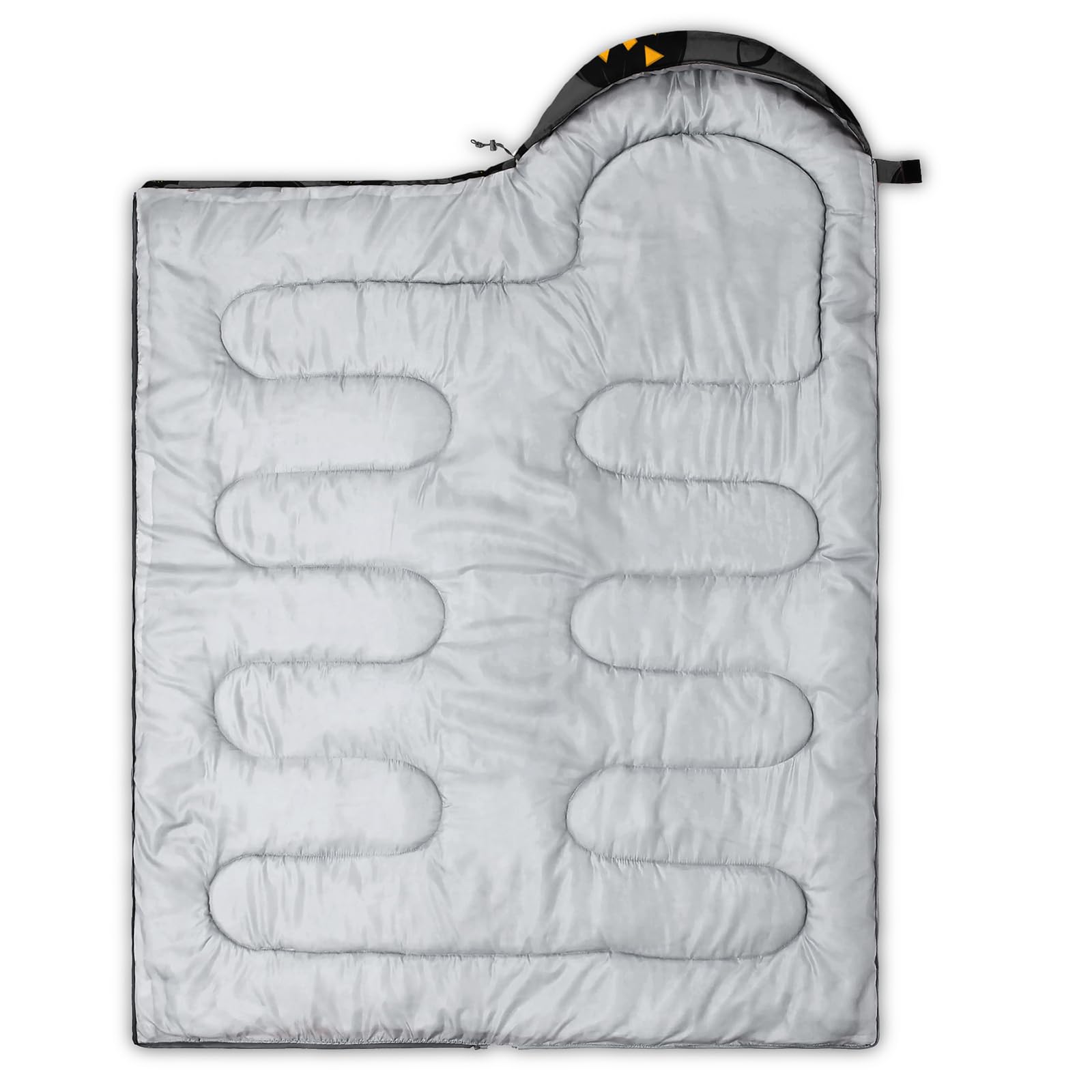 Axolotl Halloween Sleeping Bag for Kids - Lightweight Waterproof Portable Pumpkin Lantern Hiking Sleeping Bags, Cold Weather