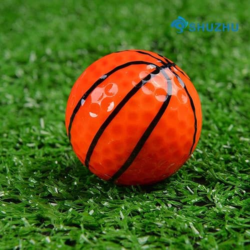 Miniatura 5 de Bolas de golf surtidas, 6 unidades, entrenamiento, deportes, regalo, práctica, conducción de campo, diversión novedosa para golfistas, niños,