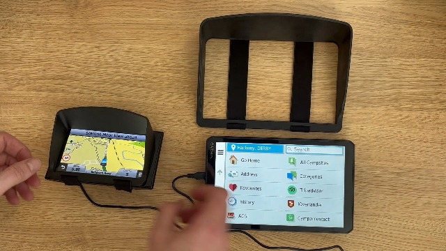 Amazon.com: DigiCharge 5-Inch Motorcycle GPS Sun Shade Visor