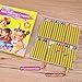 Face Paint Crayons for Kids, 36 Makeup Sticks & 36 Stencils, Professtional Face Painting kit for Halloween or Birthday Party, 6 Fluorescent, 6 Metallic & 24 Classic Colors, Safe for Sensitive Skin