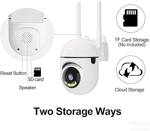 Miniatura 9 de Cámara de seguridad para interiores, cámara HD de 3 MP para perros con visión nocturna, detección de movimiento para monitor de bebés y mascotas,