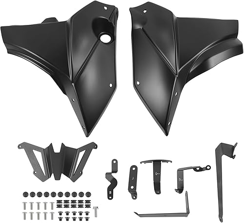 Protector de chasis de motocicleta, cubierta protectora para alerón de motor, carenado inferior compatible con MT-07 FZ-07 MT07 FZ07 MT FZ 2021-2023