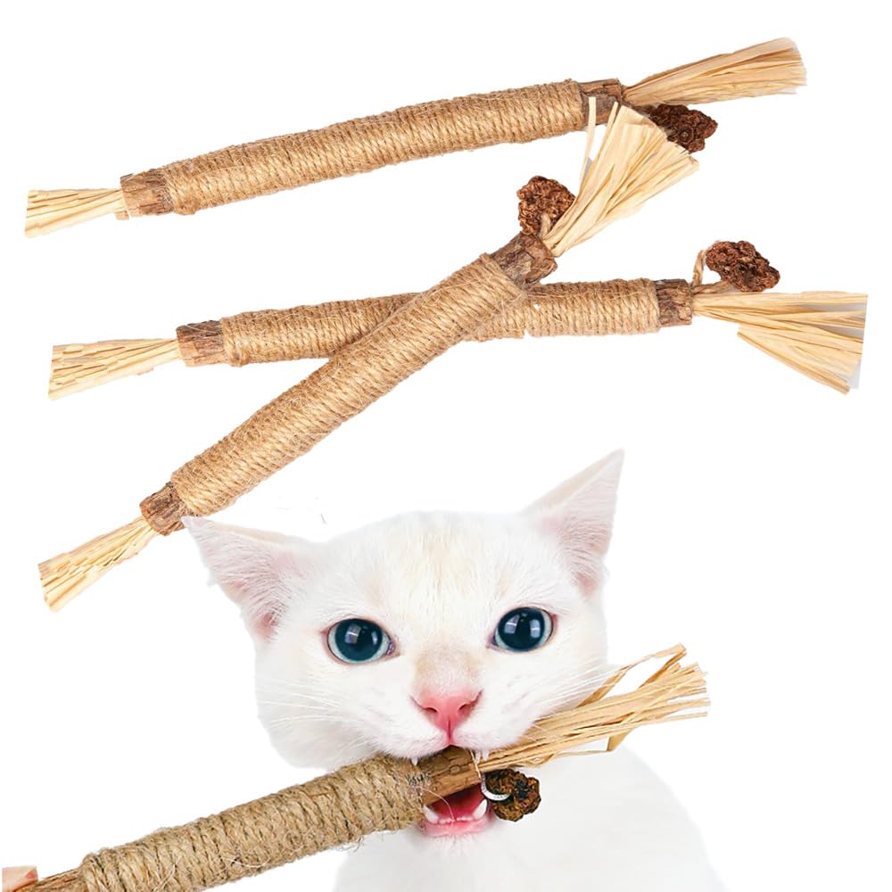 またたび　お急ぎ Amazon | 猫 噛むおもちゃ 歯磨き またたびの木 猫歯ぎしり棒 マタタビ
