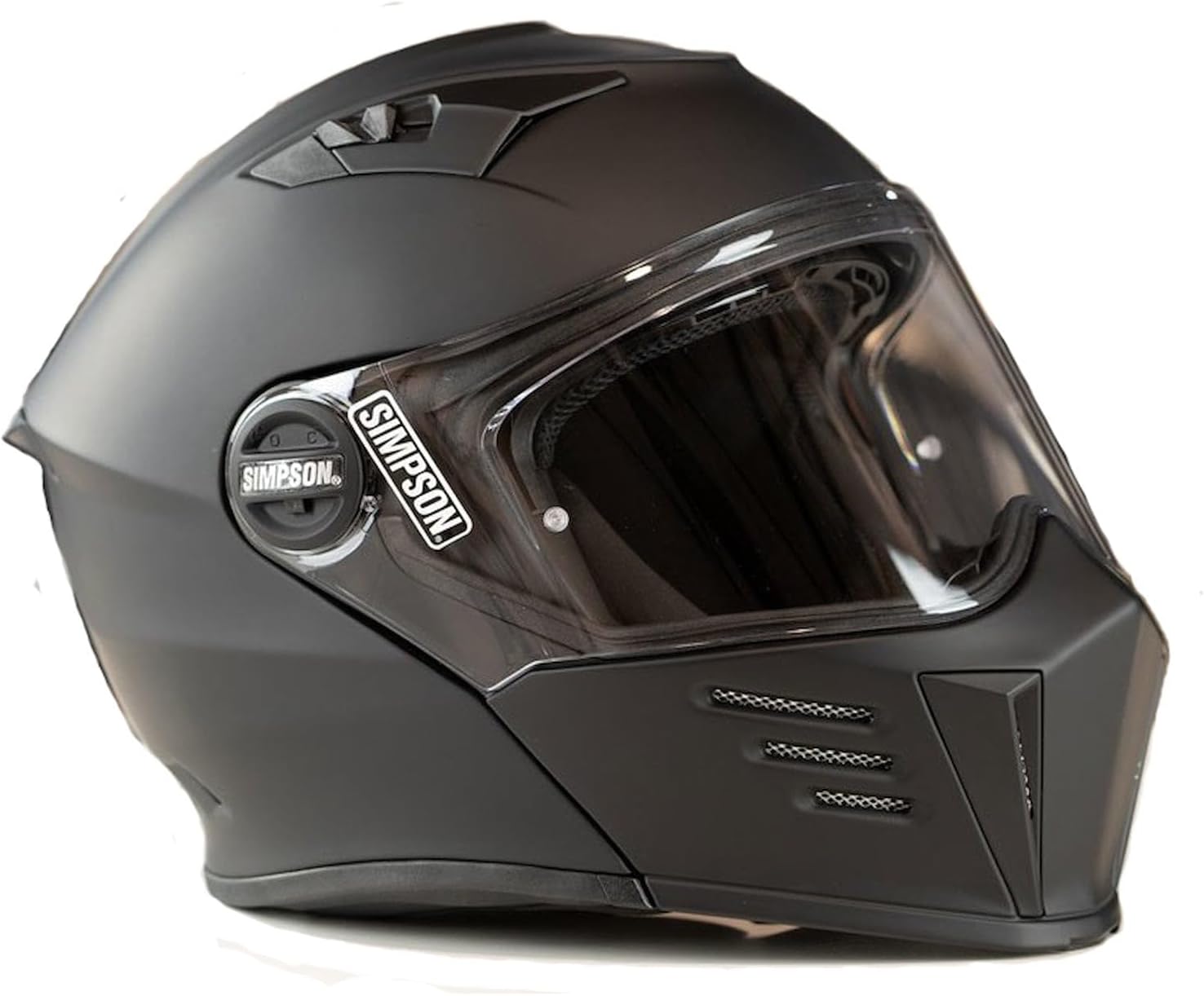 Simpson Helmets M59XL3 Mod Bandit DOT/ECE Certification X-Large Flat Black
