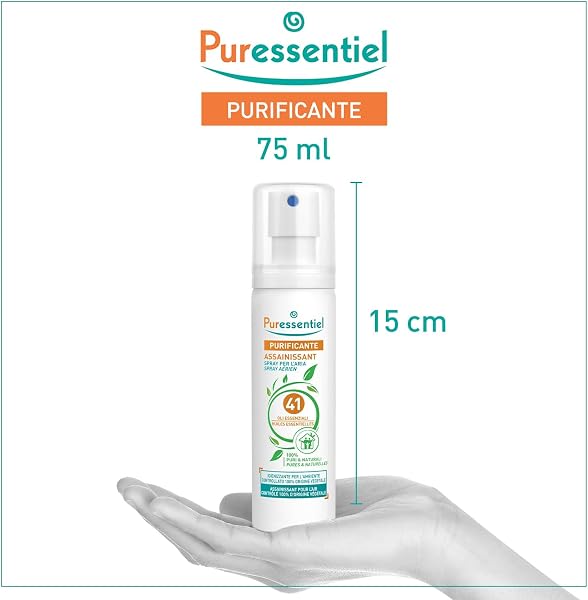 Puressentiel Air Purifying Spray with 41 Essential Oils, 100% Pure and Natural, Purifies, Treats and Sanitizes Fabrics, 0% Pr - 4
