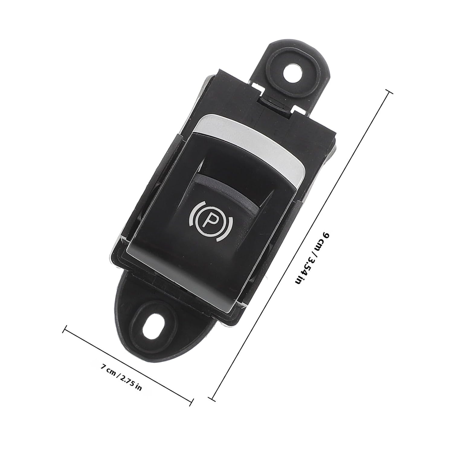Ciieeo Electronic Parking Brake Switch Button for Compatible Vehicles 4f1927225a, Anti-Lock Braking System Switch, Electric Handbrake Replacement Part for Automotive Use
