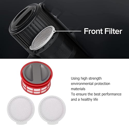 Miniatura 3 de TOPINCN Reemplazo de pantalla de filtro de aspiradora, accesorios para aspiradora, prácticos repuestos compatibles con Roborock H7 Aspiradora