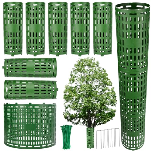 YGAOHF 7 Pack Tree Trunk Protector Guard, Expandable Tree Wr...