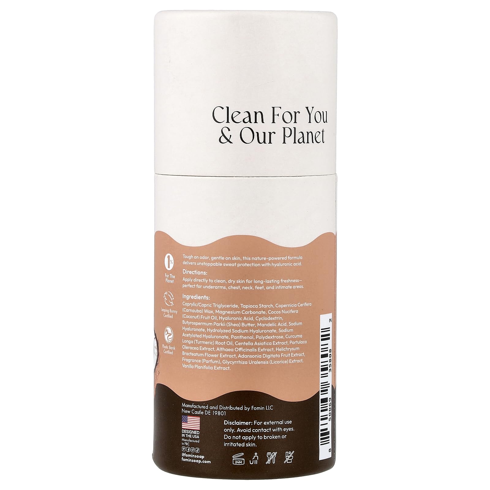 fomin Whole Body Deodorant, Aluminum-Free, Vanilla Coconut, 1.76 oz (50 g) thumbnail 2